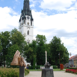 Place of wishes - historical monuments Spišská Nová Ves - Historical centre of the town – all in one place