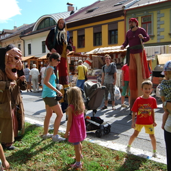 Days of the town of Spišská Nová Ves - Entertaining people