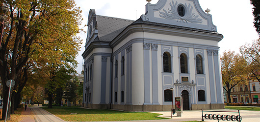 Evangélikus templom - külső tér