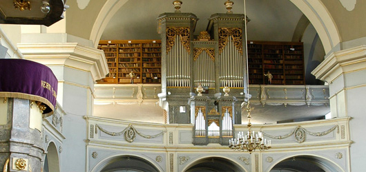 The Evangelical church - interior