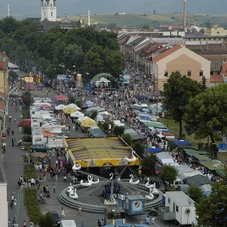 Spišský trh - SNV letecký pohľad