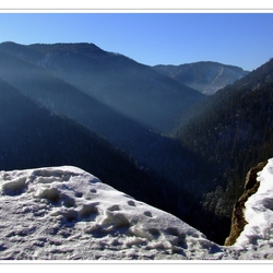 National park Slovak Paradise in winter - Perfect climate - in winter cold, warm in summer