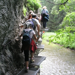 National park Slovak Paradise - Prielom Hornádu - The excellent location of the city