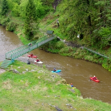 Rafting on the Hornád river