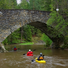 Rafting on the Hornád river