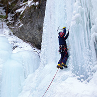 Ice climbing