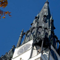 Ascent to the highest church tower